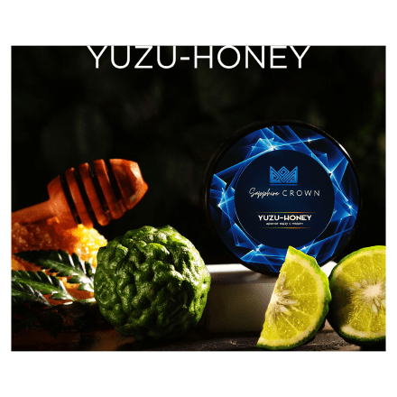 Табак Sapphire Crown - Yuzu-Honey (Юдзу с Мёдом, 100 грамм) купить в Тольятти