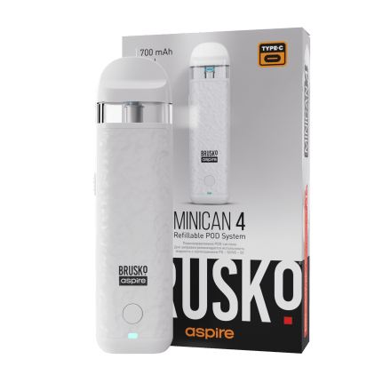 Электронная сигарета Brusko - Minican 4 (Белый) купить в Тольятти