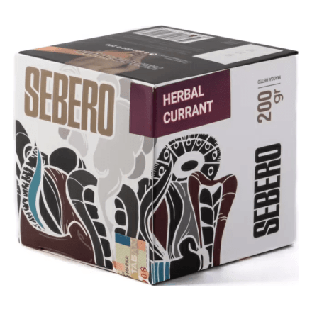 Табак Sebero - Herbal currant (Ревень и Смородина, 200 грамм) купить в Тольятти