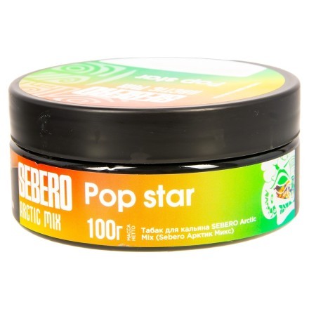 Табак Sebero Arctic Mix - Pop Star (Поп Звезда, 100 грамм) купить в Тольятти