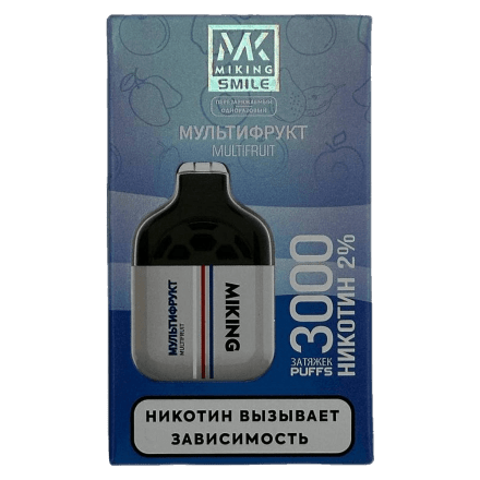 MIKING - Multifruit (Мультифрукт, 3000 затяжек) купить в Тольятти