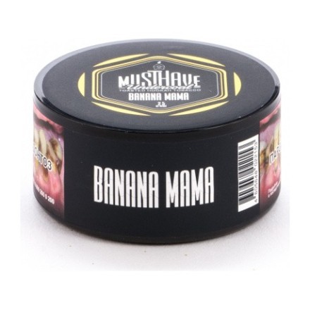 Табак Must Have - Banana Mama (Банана Мама, 25 грамм) купить в Тольятти