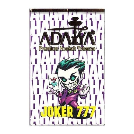 Табак Adalya - Joker 777 (Джокер, 50 грамм, Акциз) купить в Тольятти
