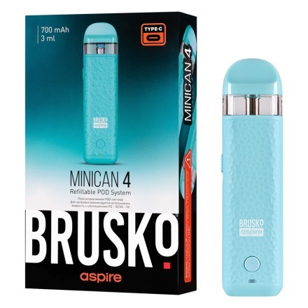 Электронная сигарета Brusko - Minican 4 (Бирюзовый) купить в Тольятти