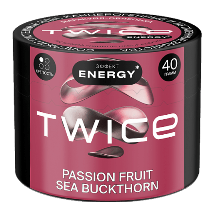 Табак Twice - Passion Fruit-Sea Buckthorn (Маракуйя и Облепиха, 40 грамм) купить в Тольятти