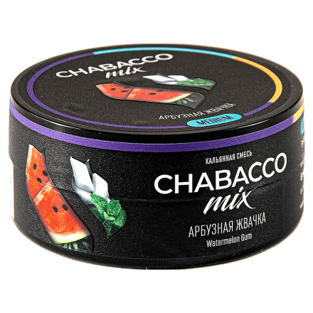 Смесь Chabacco MIX MEDIUM - Watermelon Gum (Арбузная Жвачка, 25 грамм) купить в Тольятти