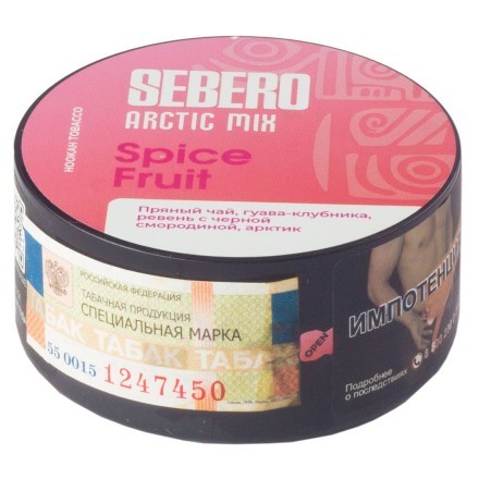 Табак Sebero Arctic Mix - Spice Fruit (Спайс Фрут, 25 грамм) купить в Тольятти