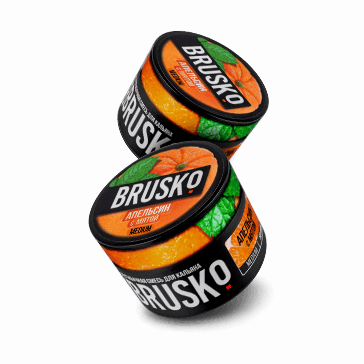 Смесь Brusko Medium - Апельсин с Мятой (250 грамм) купить в Тольятти