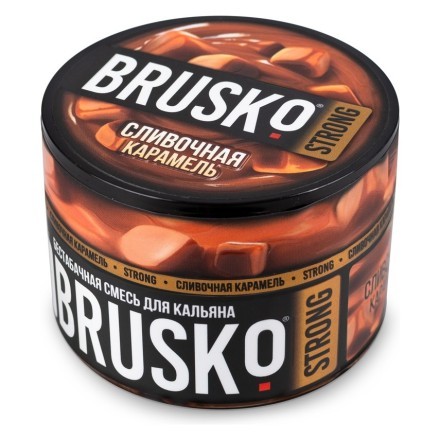Смесь Brusko Strong - Сливочная Карамель (50 грамм) купить в Тольятти