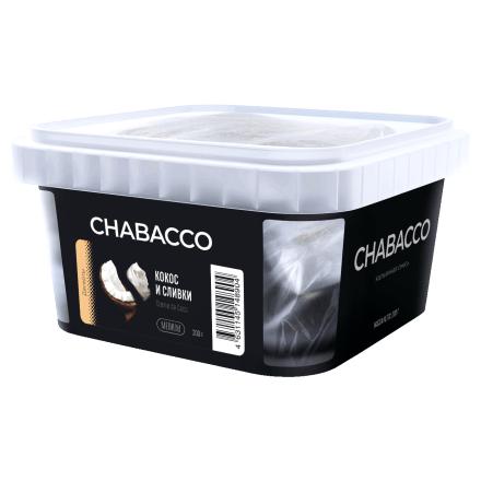 Смесь Chabacco MIX MEDIUM - Crème de Coco (Кокос и Сливки, 200 грамм) купить в Тольятти