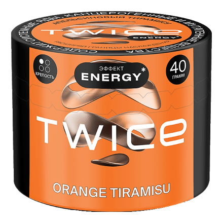 Табак Twice - Orange Tiramisu (Апельсиновый Тирамису, 40 грамм) купить в Тольятти