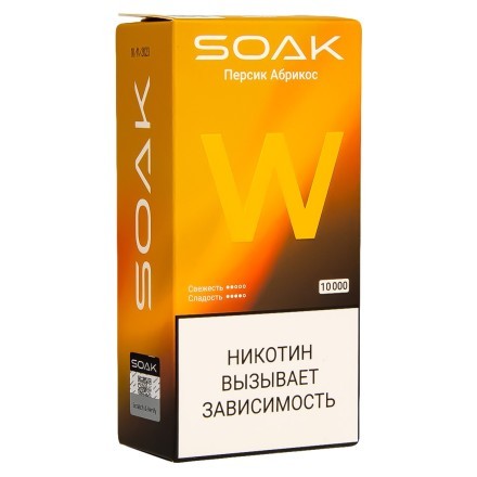 SOAK W - Персик Абрикос (10000 затяжек) купить в Тольятти