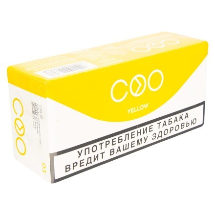 Стики COO - YELLOW (Светлый Табак, 10 пачек) купить в Тольятти
