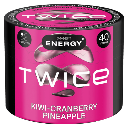 Табак Twice - Kiwi-Cranberry-Pineapple (Киви-Клюква-Ананас, 40 грамм) купить в Тольятти