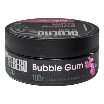 Табак Sebero Black - Bubble Gum (Бабл Гам, 100 грамм) купить в Тольятти