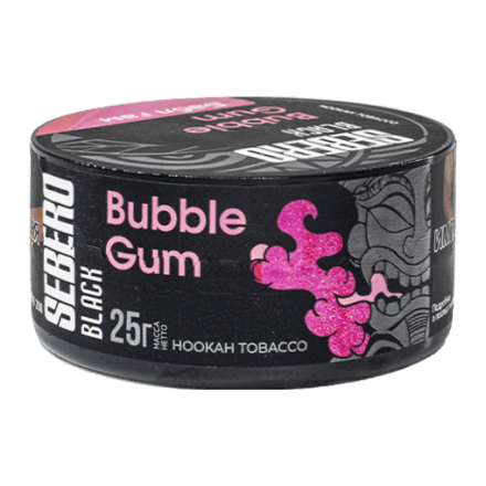 Табак Sebero Black - Bubble Gum (Бабл Гам, 25 грамм) купить в Тольятти