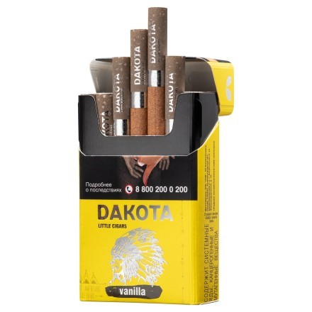 Сигариллы Dakota - Vanilla (блок 10 пачек) купить в Тольятти