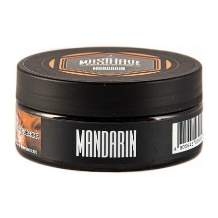 Табак Must Have - Mandarin (Мандарин, 125 грамм) купить в Тольятти