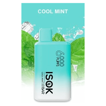 ISOK ISBAR - Ледяная Мята (Cool Mint, 6000 затяжек) купить в Тольятти