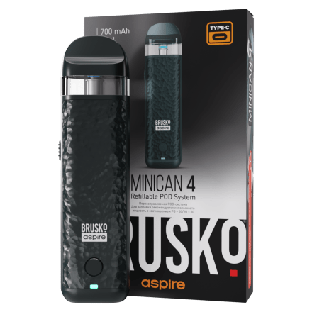 Электронная сигарета Brusko - Minican 4 (Черный) купить в Тольятти