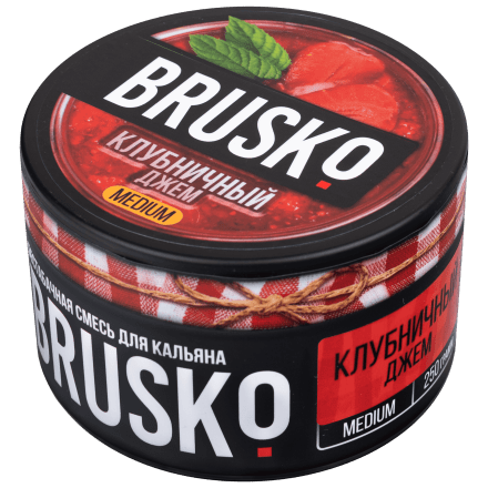 Смесь Brusko Medium - Клубничный Джем (250 грамм) купить в Тольятти