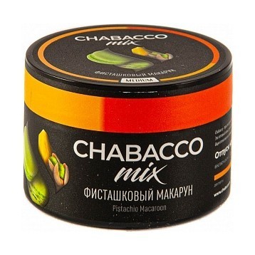 Смесь Chabacco MIX MEDIUM - Pistachio Macaroon (Фисташковый Макарун, 50 грамм) купить в Тольятти