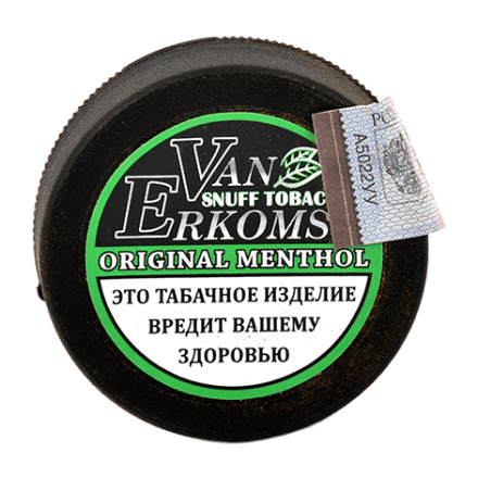 Нюхательный табак Van Erkoms - Original Menthol (10 грамм) купить в Тольятти