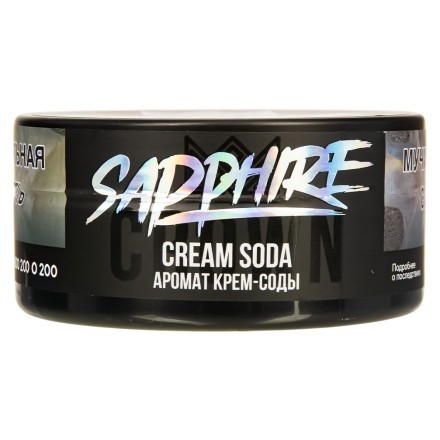 Табак Sapphire Crown - Cream Soda (Крем Сода, 100 грамм) купить в Тольятти