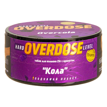 Табак Overdose - Overcola (Кола, 25 грамм) купить в Тольятти