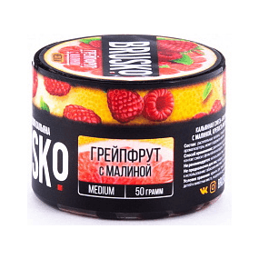 Смесь Brusko Medium - Грейпфрут с Малиной (50 грамм) купить в Тольятти