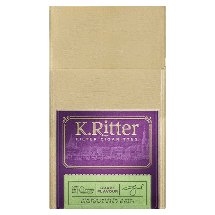 Сигариты K.Ritter - Grape Compact (Виноград, 20 штук) купить в Тольятти
