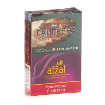 Табак Afzal - Mixed Fruit (Мультифрукт, 40 грамм) купить в Тольятти