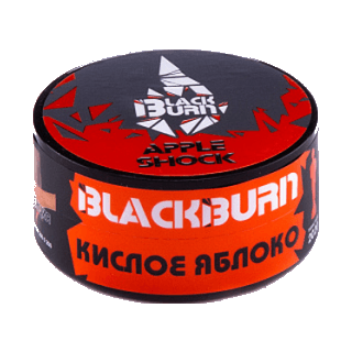 Табак BlackBurn - Apple Shock (Кислое Яблоко, 25 грамм) купить в Тольятти