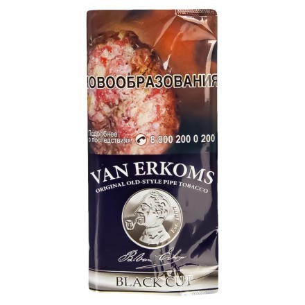 Табак трубочный Van Erkoms - Black Cut (40 грамм) купить в Тольятти