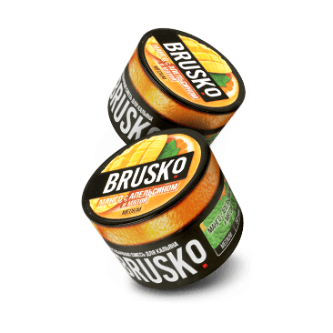 Смесь Brusko Medium - Манго с Апельсином и Мятой (50 грамм) купить в Тольятти