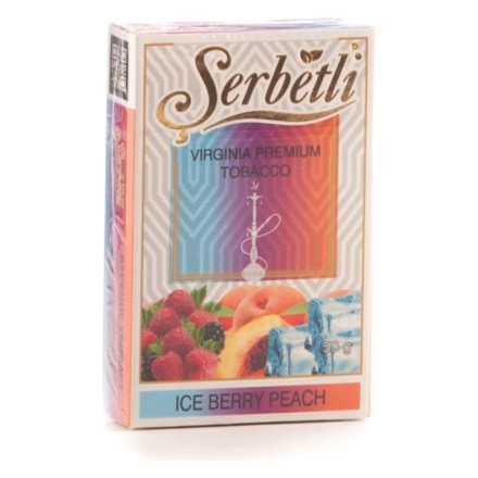 Табак Serbetli - Ice Berry Peach (Персик Ягоды со Льдом, 50 грамм, Акциз) купить в Тольятти