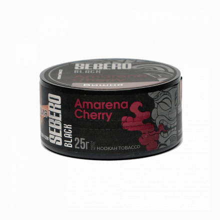Табак Sebero Black - Amarena Cherry (Вишня, 25 грамм) купить в Тольятти