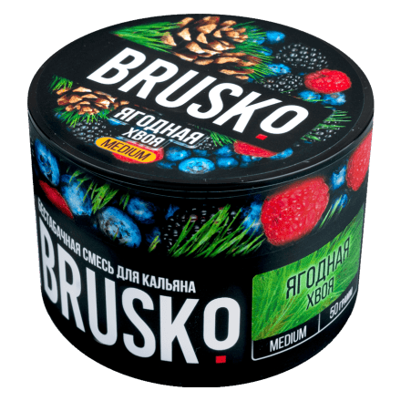 Смесь Brusko Medium - Ягодная Хвоя (50 грамм) купить в Тольятти