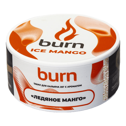 Табак Burn - Ice Mango (Ледяное Манго, 25 грамм) купить в Тольятти