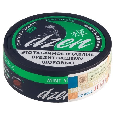 Табак жевательный DZEN Strong - Mint Slim (Мята) купить в Тольятти