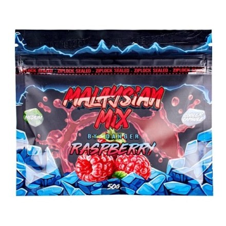 Смесь Malaysian Mix Medium - Raspberry (Малина, 50 грамм) купить в Тольятти