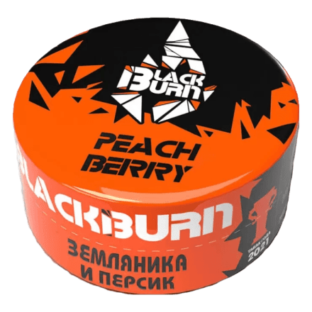 Табак BlackBurn - Peachberry (Земляника и Персик, 25 грамм) купить в Тольятти