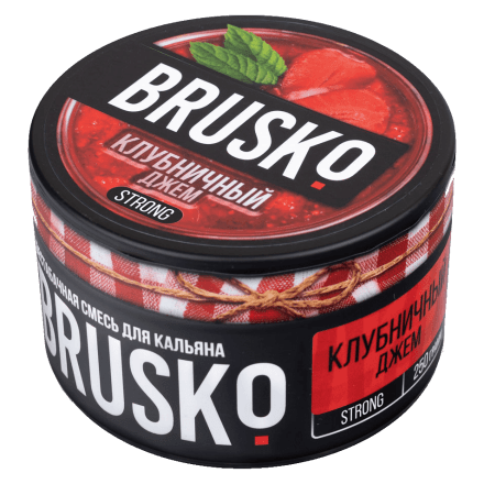 Смесь Brusko Strong - Клубничный Джем (250 грамм) купить в Тольятти