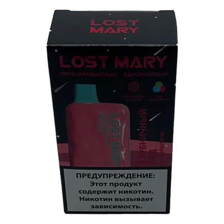 LOST MARY SPACE EDITION OS - Strawberry Ice (Клубничный Лёд, 4000 затяжек) купить в Тольятти