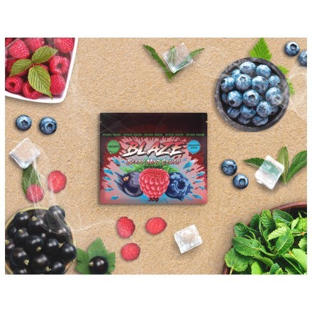 Смесь Blaze Medium - Berry Mint Crush (Лесные ягоды с мятой, 50 грамм) купить в Тольятти